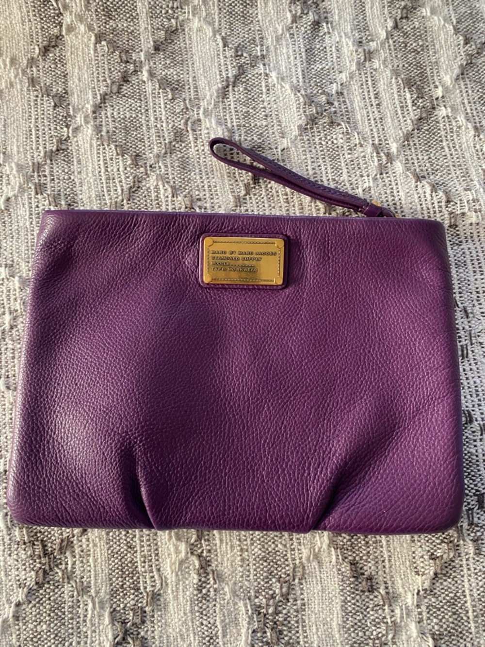 Marc by Marc Jacobs Purple Large Wristlet